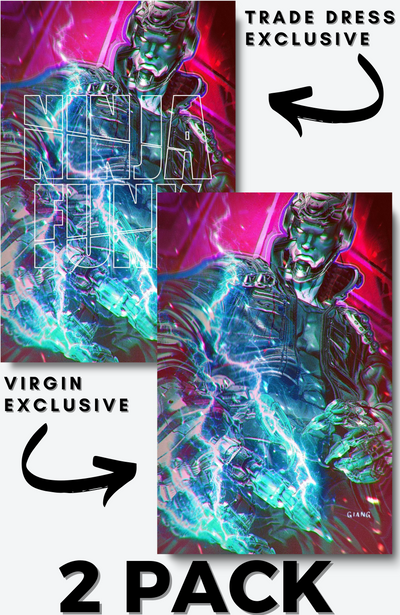 NINJA FUNK #1 JOHN GIANG EXCLUSIVE 2-PACK - 01/04/2023 - Nerd Pharmaceuticals NINJA FUNK #1 JOHN GIANG EXCLUSIVE 2-PACK - 01/04/2023, Comic, WHATNOT PUBLISHING,