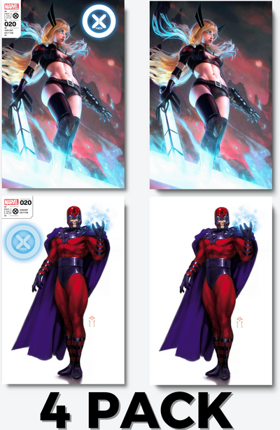 X-MEN 20 X-CLUSIVE 4-PACK - 04/05/2023 - Nerd Pharmaceuticals X-MEN 20 X-CLUSIVE 4-PACK - 04/05/2023, Comic, Marvel,
