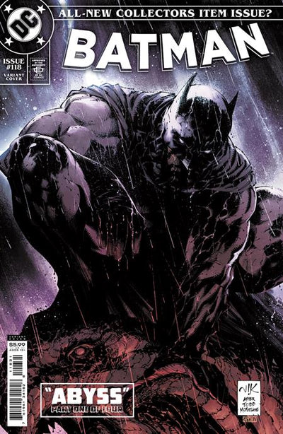 BATMAN #118 CVR E VIKTOR BOGDANOVIC CARD STOCK VAR - 12/7/2021 - Nerd Pharmaceuticals BATMAN #118 CVR E VIKTOR BOGDANOVIC CARD STOCK VAR - 12/7/2021, Comic, DC Comics,