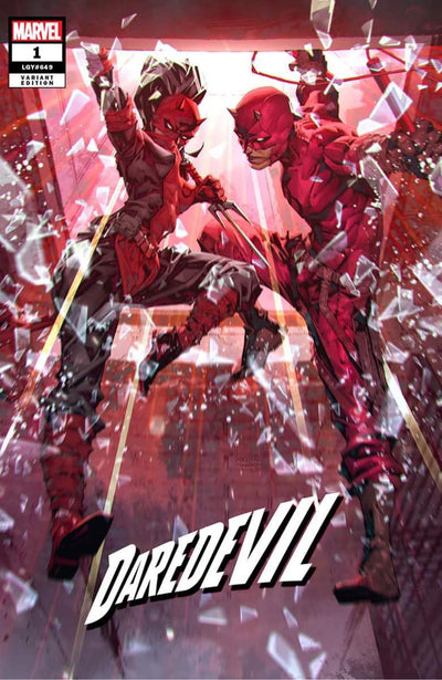 Kael Ngu, Daredevil 1 Kael Ngu trade exclusive, marvel comic book,