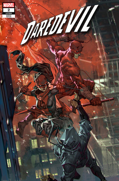 Kael Ngu, Daredevil 2 Kael Ngu trade exclusive, marvel comic book,