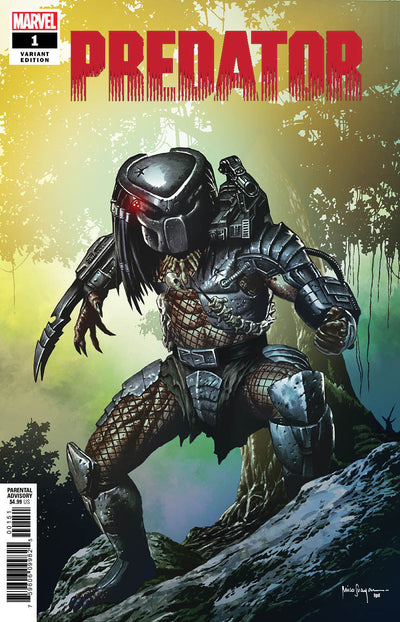MICO SUAYAN, PREDATOR 1 EXCLUSIVE, MARVEL COMIC BOOK,
