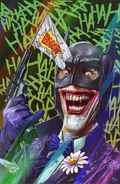 BATMAN & THE JOKER THE DEADLY DUO #1 MICO SUAYAN VIRGIN FOIL EXCLUSIVE - 11/01/2022 - Nerd Pharmaceuticals BATMAN & THE JOKER THE DEADLY DUO #1 MICO SUAYAN VIRGIN FOIL EXCLUSIVE - 11/01/2022, Comic, DC Comics,