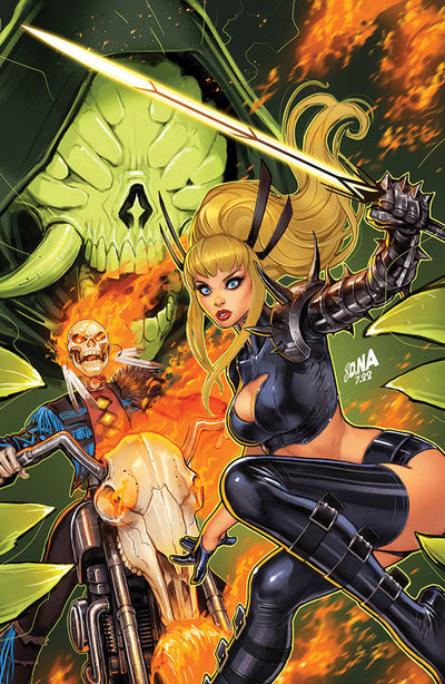 DAVID NAKAYAMA, MIDNIGHT SUNS 3 VIRGIN EXCLUSIVE, MARVEL COMIC BOOK, 