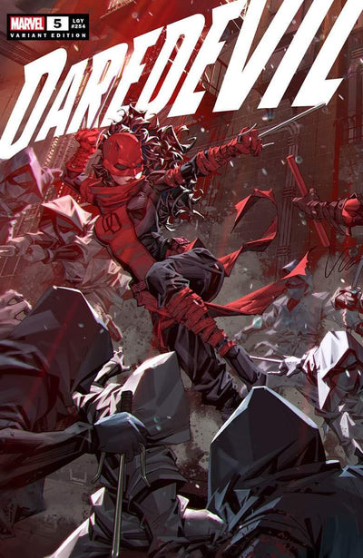 Kael Ngu, Daredevil 5 Kael Ngu trade exclusive, marvel comic book,