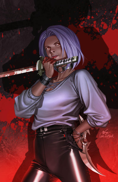 InHyuk Lee, Bloodline: Daughter of Blade 1 virgin exclusive, marvel comic book,