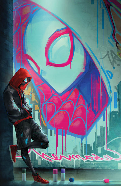 IVAN TAO, MILES MORALES: SPIDER-MAN 3 VIRGIN EXCLUSIVE, MARVEL COMIC BOOK, 