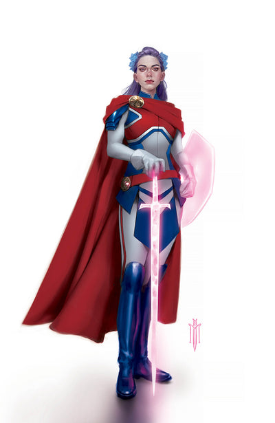 Miguel Mercado, Betsy Braddock: Captain Britain 1 virgin exclusive, marvel comic book,