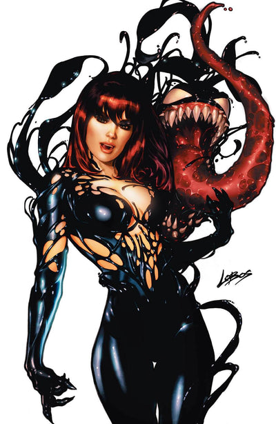Lobos, Amazing Spider-Man 21 virgin exclusive, marvel comic book,