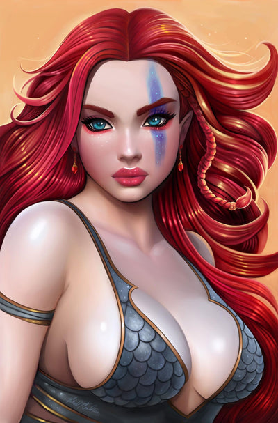UNBREAKABLE RED SONJA #4 MICHAEL MCCOMB NERD EXCLUSIVE - 3/08/2023 - Nerd Pharmaceuticals UNBREAKABLE RED SONJA #4 MICHAEL MCCOMB NERD EXCLUSIVE - 3/08/2023, Comic, DYNAMITE,
