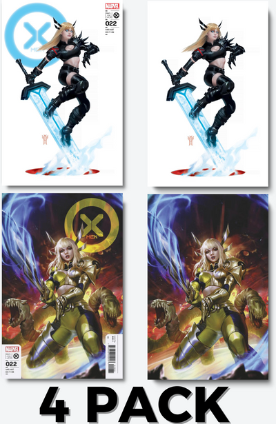 X-Men 22 Chew Var/Chew 1:50/Mercardo Exclusive Variant 4 Pack - 05/17/2023 - Nerd Pharmaceuticals X-Men 22 Chew Var/Chew 1:50/Mercardo Exclusive Variant 4 Pack - 05/17/2023, Comic, Marvel,