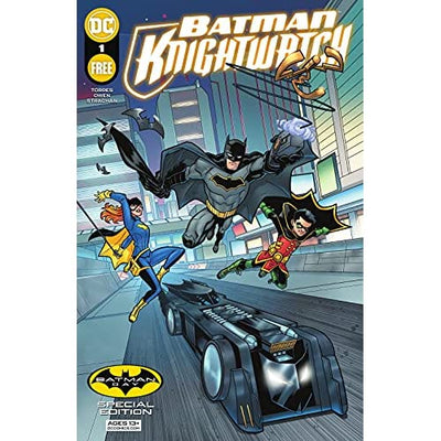 BATMAN KNIGHTWATCH 1 FCBD - Nerd Pharmaceuticals BATMAN KNIGHTWATCH 1 FCBD, Comic, DC Comics,
