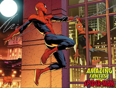 Joe Quesada, Amazing Fantasy 1000 1:50 Quesada wrap around variant, marvel comic book,