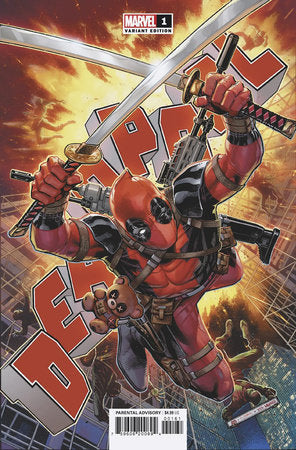Jim Cheung, Deadpool 1 1:50 Cheung variant, marvel comic book,