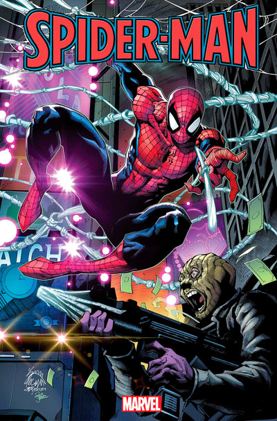 RYAN STEGMAN, SPIDERMAN 1 VAR 1:25, MARVEL COMIC BOOK,