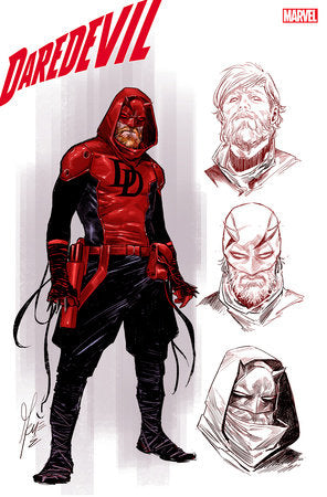 Marco Checcetto, Daredevil 5 1:10 Checcetto design variant, marvel comic book,