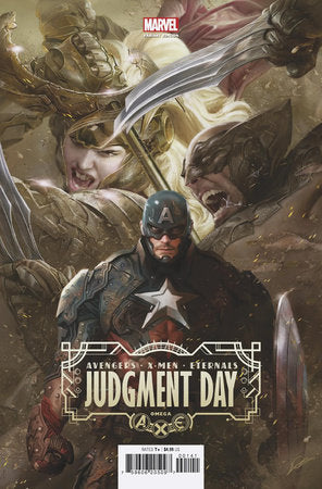 A.X.E.: JUDGMENT DAY OMEGA 1 LOZANO VARIANT - 11/09/2022 - Nerd Pharmaceuticals A.X.E.: JUDGMENT DAY OMEGA 1 LOZANO VARIANT - 11/09/2022, Comic, Marvel,