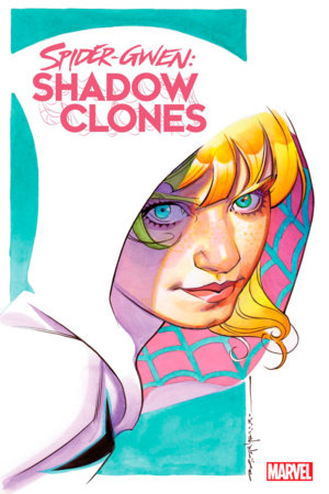 STELFREEZE, SPIDER-GWEN SHADOW CLONES 1 1:25 VAR, MARVEL COMIC BOOK,