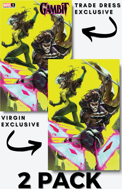 GAMBIT 5 IVAN TAO EXCLUSIVE 2-PACK - Nerd Pharmaceuticals GAMBIT 5 IVAN TAO EXCLUSIVE 2-PACK, Comic, Marvel,