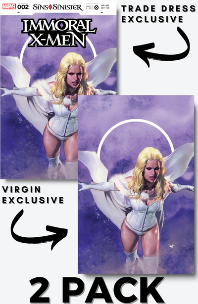 IMMORAL X-MEN 2 MARCO TURINI EXCLUSIVE 2-PACK - 04/19/2023 - Nerd Pharmaceuticals IMMORAL X-MEN 2 MARCO TURINI EXCLUSIVE 2-PACK - 04/19/2023, Comic, Marvel,