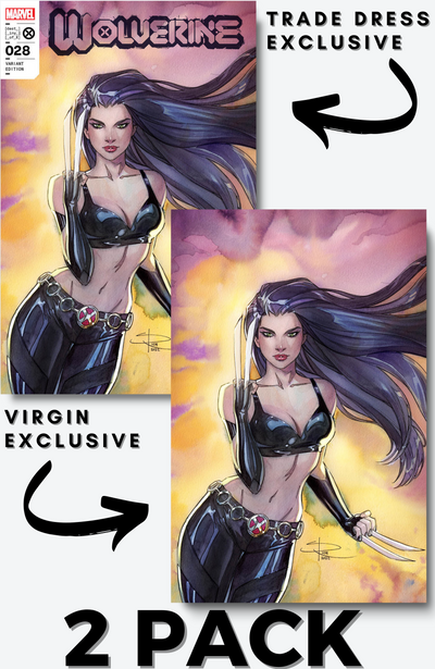 WOLVERINE 28 SABINE RICH EXCLUSIVE 2-PACK - Nerd Pharmaceuticals WOLVERINE 28 SABINE RICH EXCLUSIVE 2-PACK, Comic, Marvel,