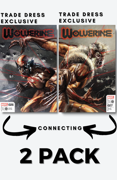 WOLVERINE 26+27 MARCO MASTRAZZO CONNECTING EXCLUSIVE 2-PACK - Nerd Pharmaceuticals WOLVERINE 26+27 MARCO MASTRAZZO CONNECTING EXCLUSIVE 2-PACK, Comic, Marvel,