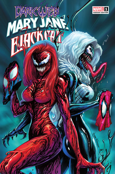 TYLER KIRKHAM, MARY JANE & BLACK CAT 1 NERD EXCLUSIVE, MARVEL COMIC BOOK, 