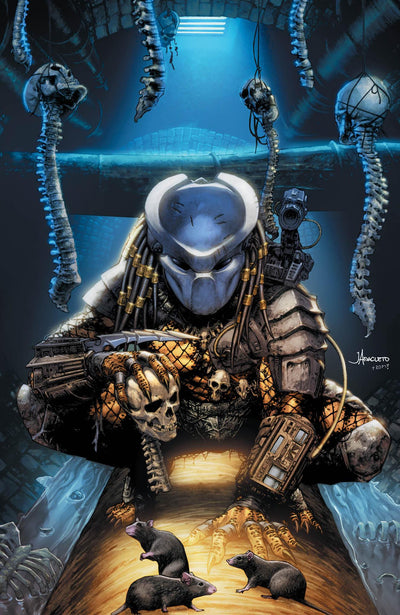 JAY ANACLETO, PREDATOR 1 VIRGIN EXCLUSIVE, MARVEL COMIC BOOK,