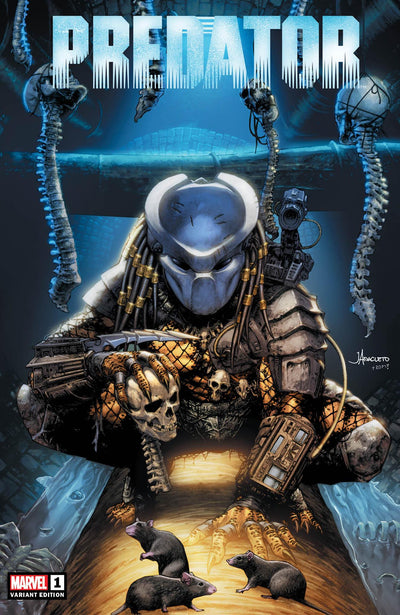 JAY ANACLETO, PREDATOR 1 EXCLUSIVE VAR, MARVEL COMIC BOOK,