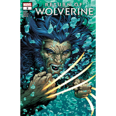 STEVE MCNIVEN, RETURN OF WOLVERINE #2 (OF 5), MARVEL COMIC BOOK, 