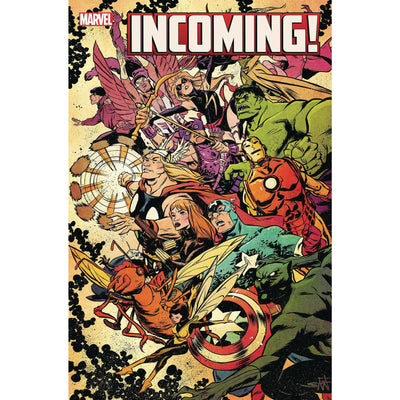  Sanford Greene, INCOMING #1 Variant , Marvel comic book