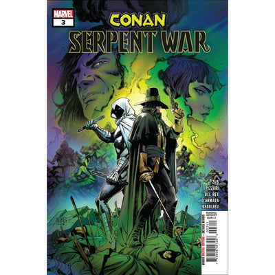 Carlos Pacheco, Conan Serpent War 3, marvel comic book,