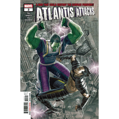 Rock-He Kim, Atlantis Attacks 3 trade, marvel comic book,