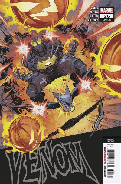  Iban Coello, VENOM #26 varient,  Marvel comic book