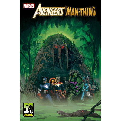 Daniel Acuna, Avengers Curse Man-Thing 1, marvel comic book,
