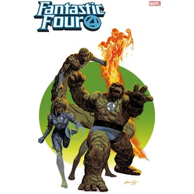 Daniel Acuna, Fantastic Four 30 acuna the thing-thing variant kib, marvel comic book,