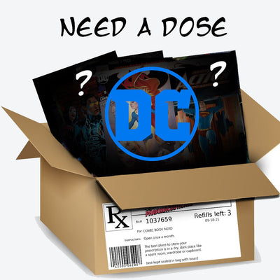Need A Dose (DC) - Nerd Pharmaceuticals Need A Dose (DC), Subscription Box, Nerd Pharmaceuticals,