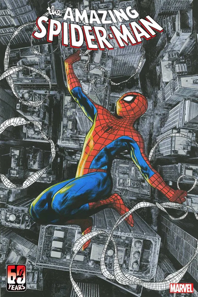 Travis Charest, Amazing Spider-Man 1 1:25 Charest variant, marvel comic book,